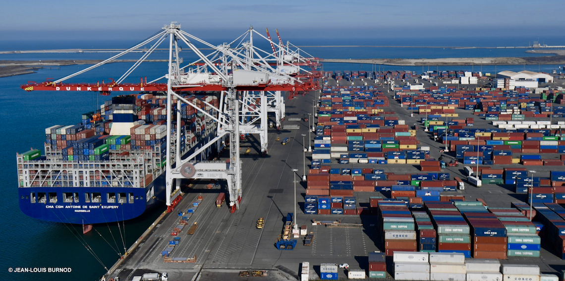 Le Grand Port Maritime de Dunkerque affiche un trafic en hausse de 8% sur un an.